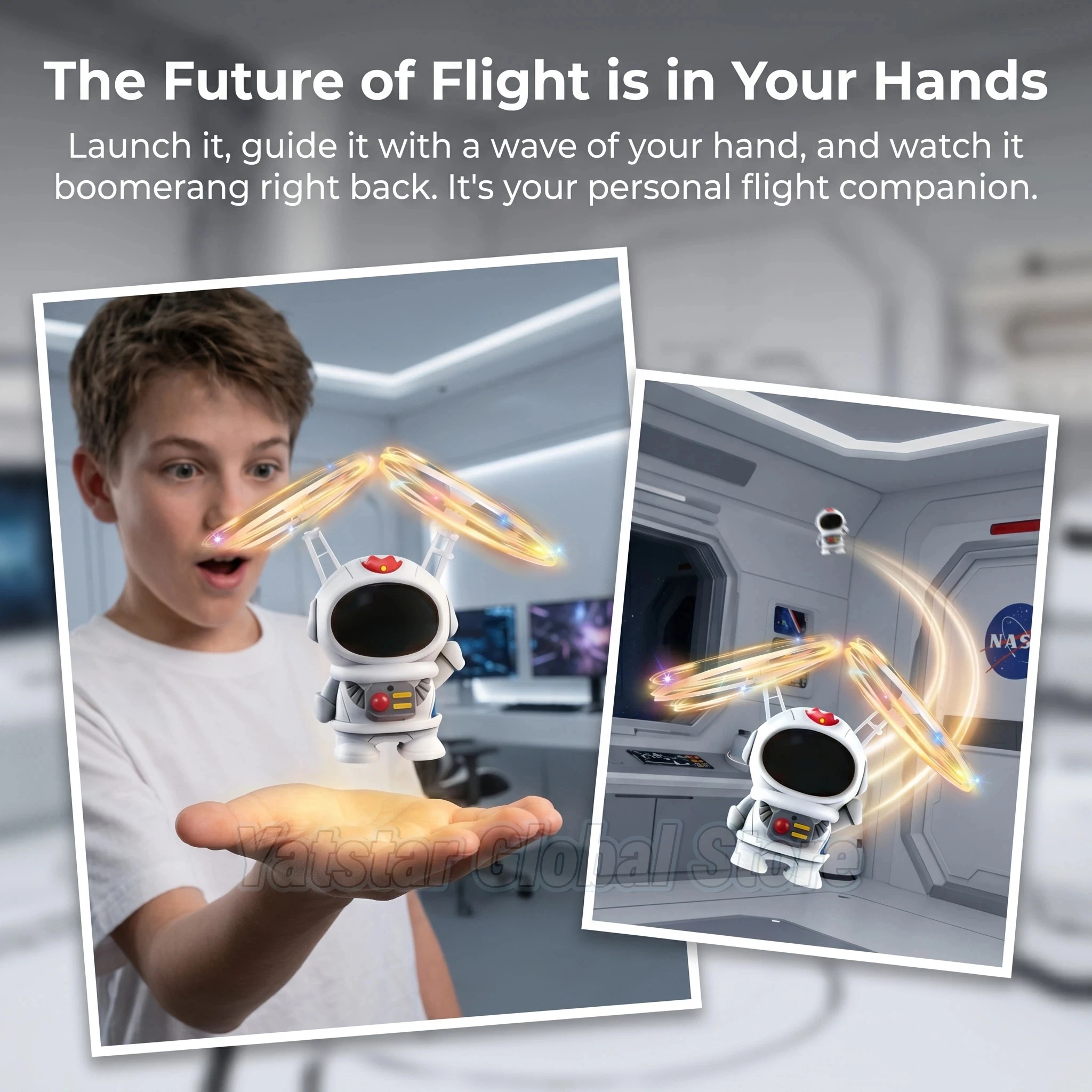 Kreativer Mini-Astronauten-Dro – Drone Kit Tricopter Bewertung und Preis